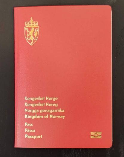 Norway Passport Original