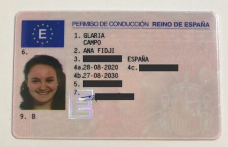 Spain Driver's License